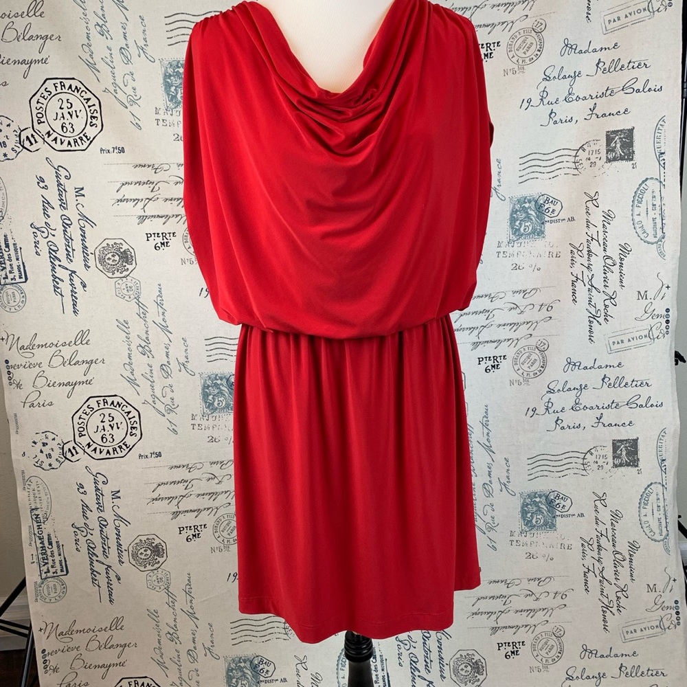 Jones Wear Dress Women’s Sz 14 Red sleeveless